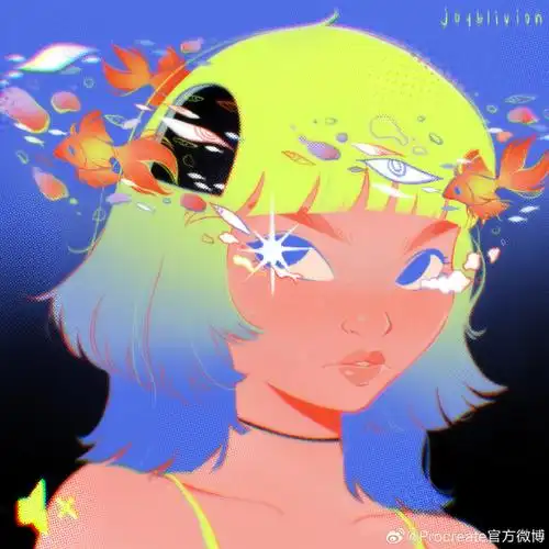 用插画表达情绪##procreate##ipad绘画