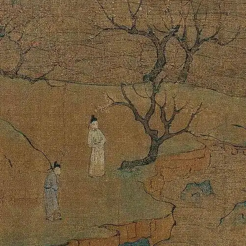 展子虔 游春图 - 展子虔 - 书画扫描|字画扫描|书画复制|字画复制