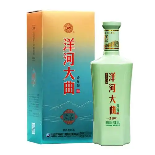 洋河大曲青瓷42度500ml粮食酒绵柔浓香型白酒国产白酒