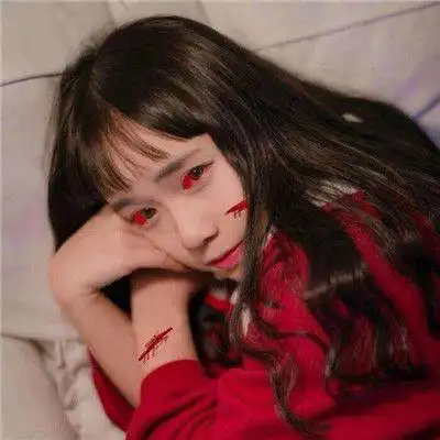 2020最恐怖女生微信头像 黑暗系忧郁血腥头像_qq女生头像_找个性网