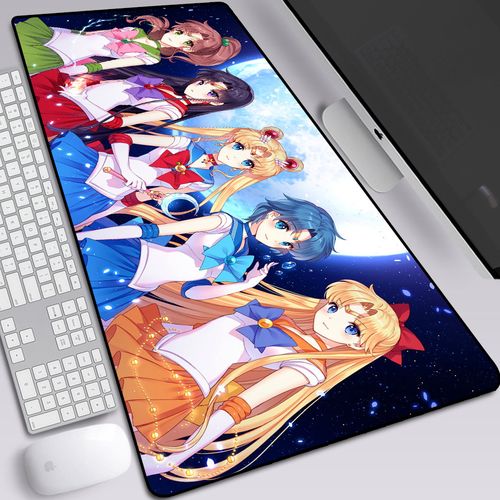 sailor moon夜礼服假面小小月野兔美少女战士鼠标垫超大键盘桌垫