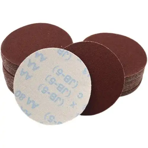 5寸jb5植绒砂纸片气磨机圆盘砂打磨抛光除o锈砂布拉绒片干磨自粘