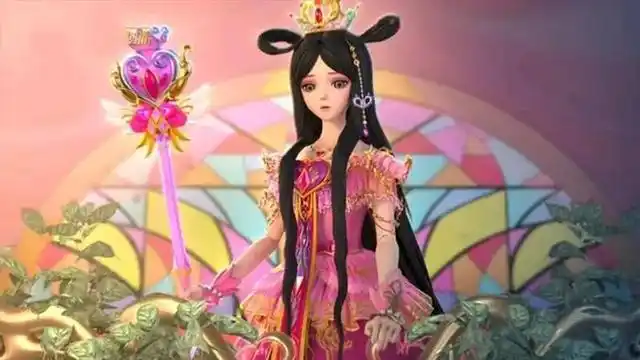 精灵梦叶罗丽#精灵梦:这个高贵且实力强的美女,是第一位跟人类契约的