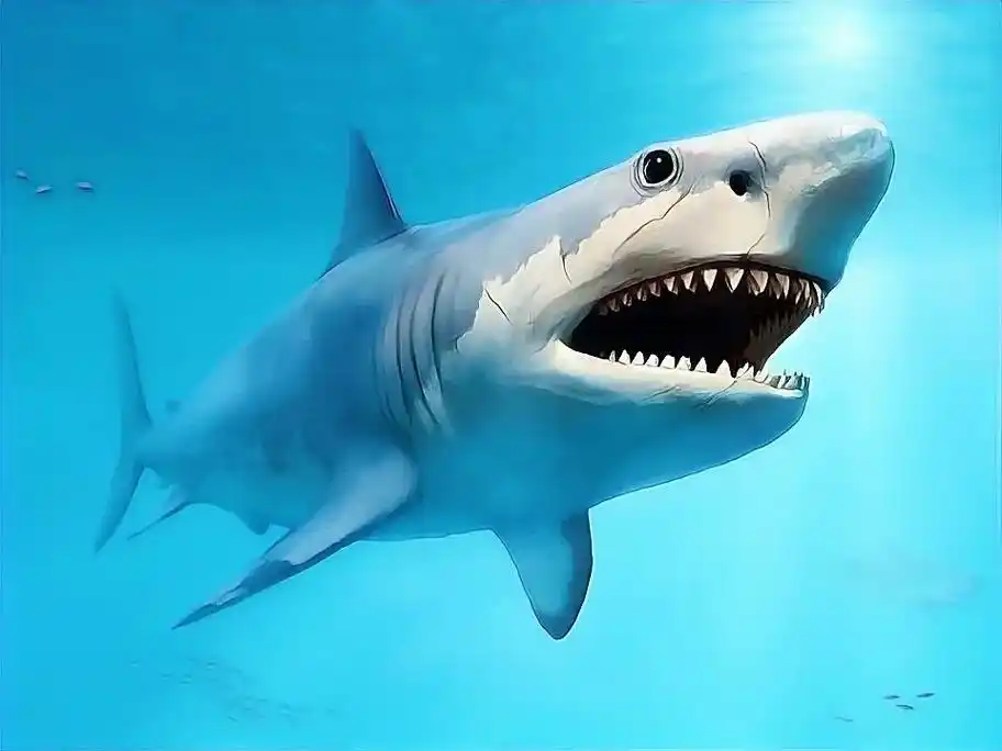 每天陪孩子一起认识动物(十七)#上热门 名称:巨齿鲨 分类: - 抖音