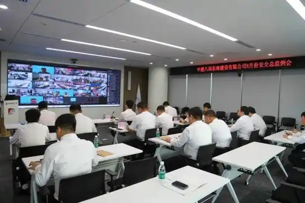 中建八局一公司党委书记,董事长齐朋赴厦门开展"四不两直"安全带班