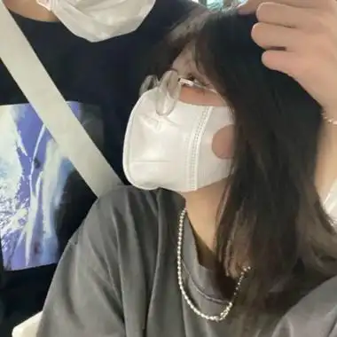 情侣头像真人ins风高级质感情头真人一人一半ins风