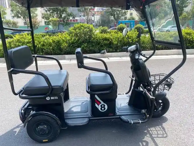 九成新的中号爱玛休闲三轮车! - 抖音
