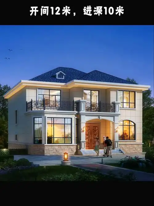 2021最漂亮二层别墅_别墅_自建房_农村自建房_家居家装_装修