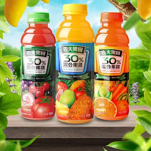 农夫山泉果汁农夫果园30%混合果蔬汁500ml瓶装整箱饮料聚餐饮品