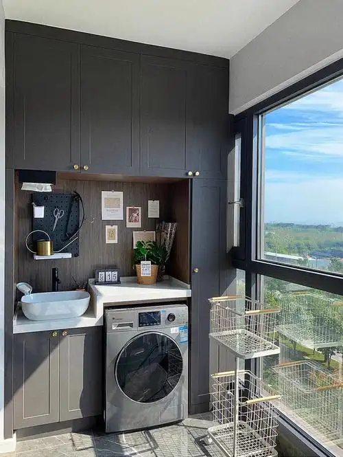 阳台洗衣机精选设计需要装修的建议收藏