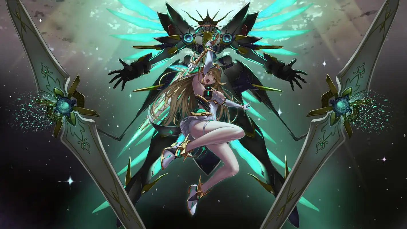 高清动漫壁纸:路过的风景都美,因有你相随