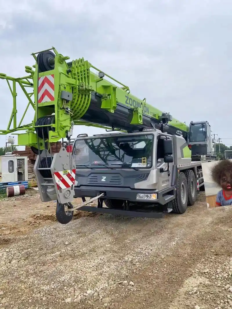 21年3月中联80v6,主臂:58.5米,配重 - 抖音