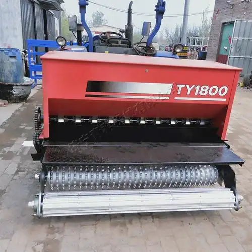 人工草坪草籽播种机 后置式三轴草坪点播机 苜蓿草马尼拉草播籽机