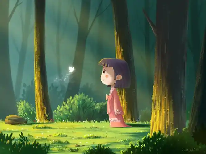 森林中的小公主