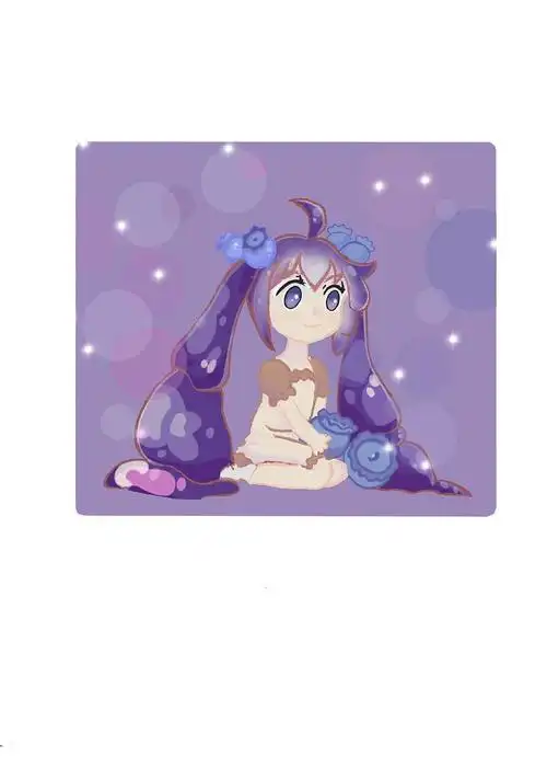 手绘日漫-蓝莓女孩|动漫|单幅漫画|raeyou - 原创作品 - 站酷 (zcool)