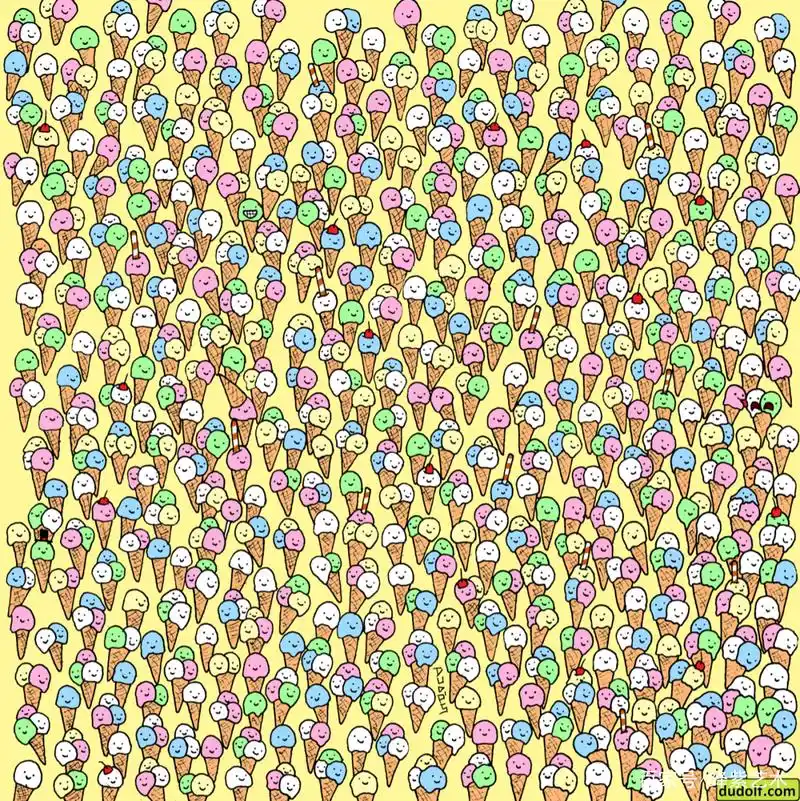 史上最难的找茬图,有的人看答案都找不到,你敢挑战一下吗?