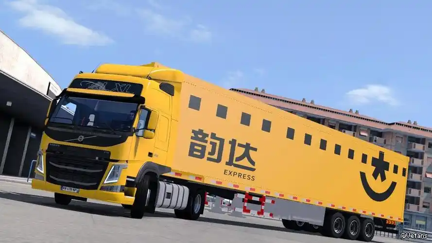 韵达快递请你签收 - 「欧卡2截图区」 - 模载联合支援站 - 欧洲卡车