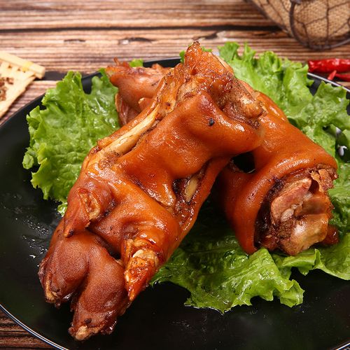 山东美食酱香猪蹄猪脚猪爪猪头肉熟食即食下酒菜开胃菜小吃美食