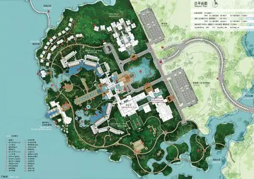 [武汉]希尔顿度假酒店建筑设计方案文本