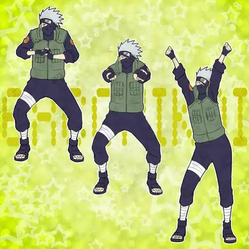 求~~~~~~~火影卡卡西全身完整图