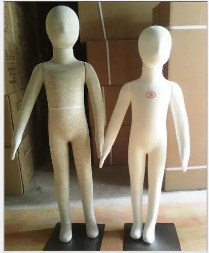 儿童软体模特 童装道具展示小孩包布人形 童装店模特儿童人台展