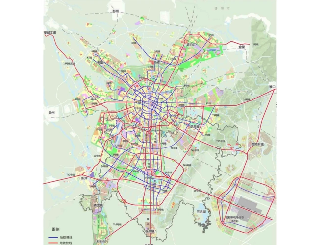 成都地铁规划好图.pptx