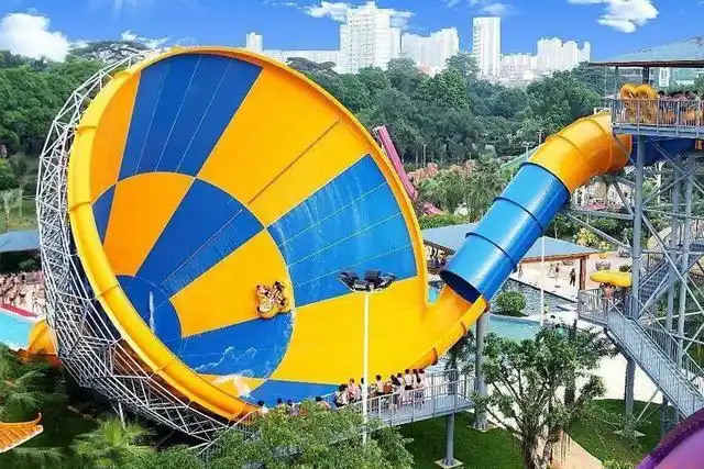 户外水上儿童乐园经常使用哪些游乐设备