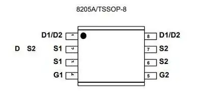 8205a引脚中文资料_常见问题_深圳市嘉芯业科技-np中低压场效应mos管
