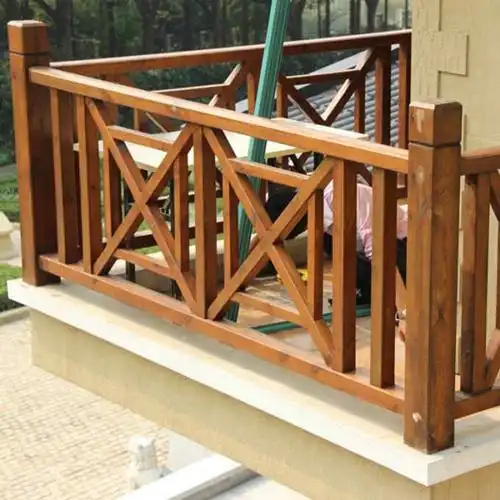 新疆防腐木护栏