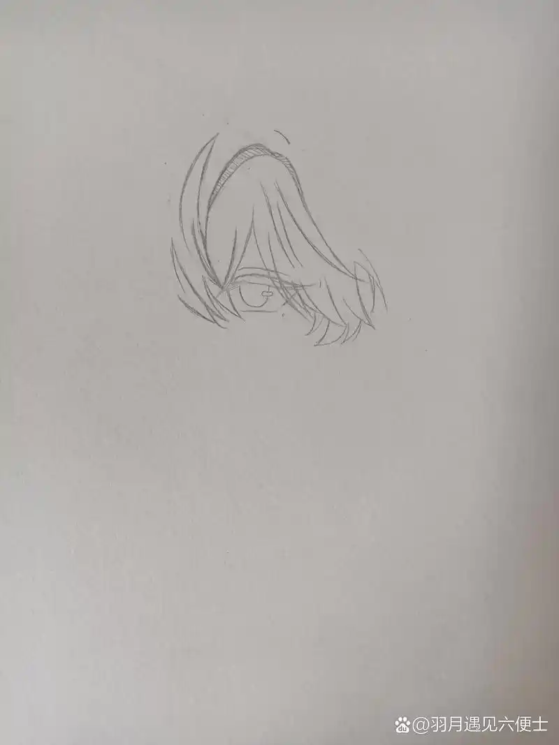 《伪装学渣》谢俞手绘过程图