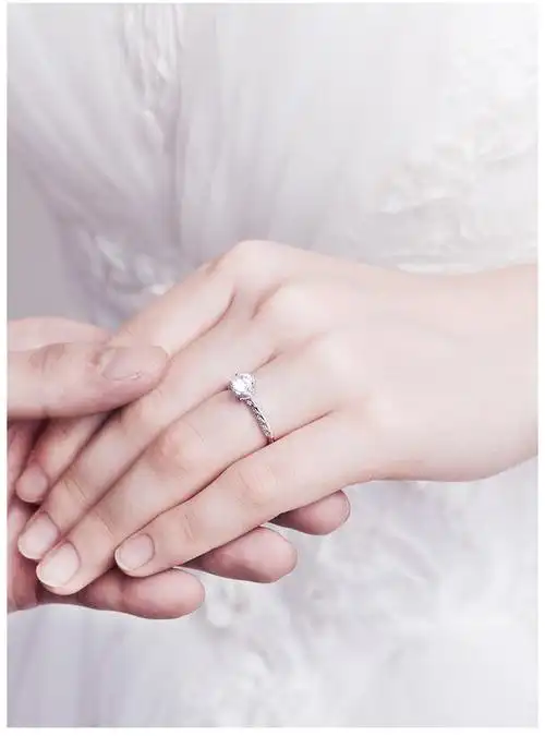 现货闪发佐卡伊女神的嫁衣结婚钻戒女钻石求婚戒指半是蜜糖半是伤剧中