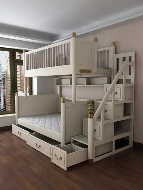 全实木儿童上下床