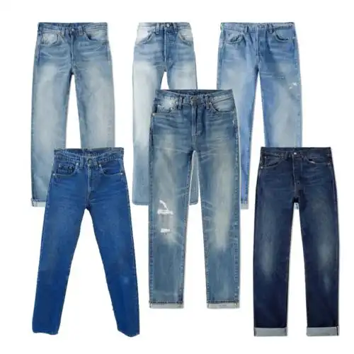 几种常见的牛仔服装水洗工艺