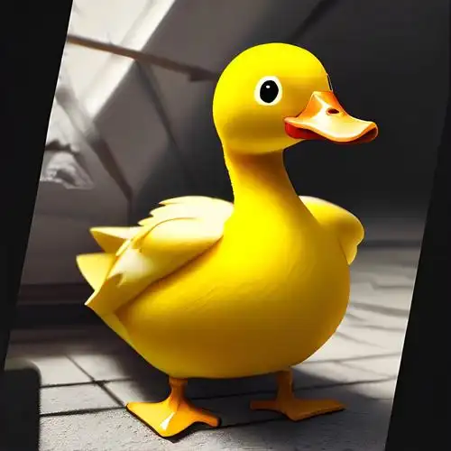 小黄鸭图片头像