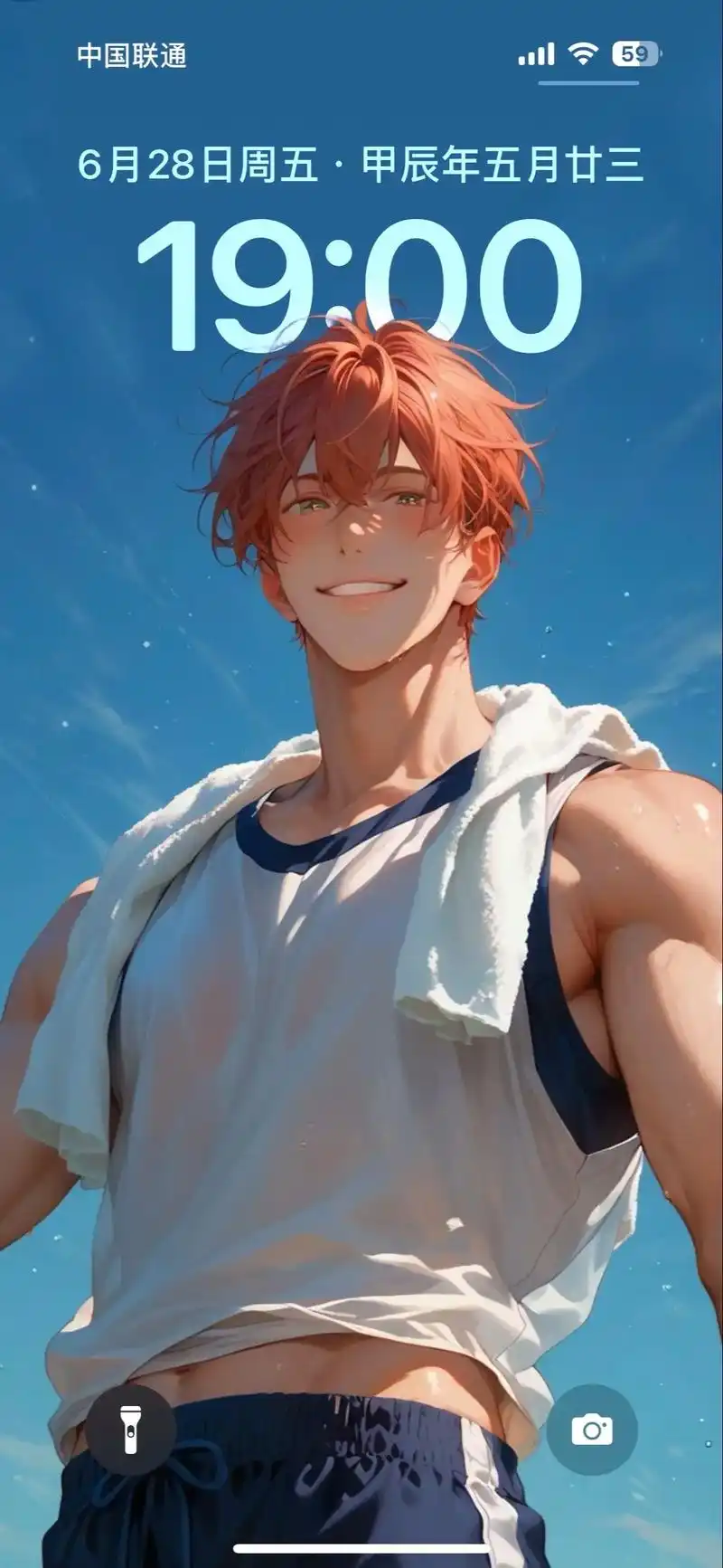 运动的肌肉小哥壁纸.满满肌肉感的小哥壁纸,你敢用在手机上吗? - 抖音