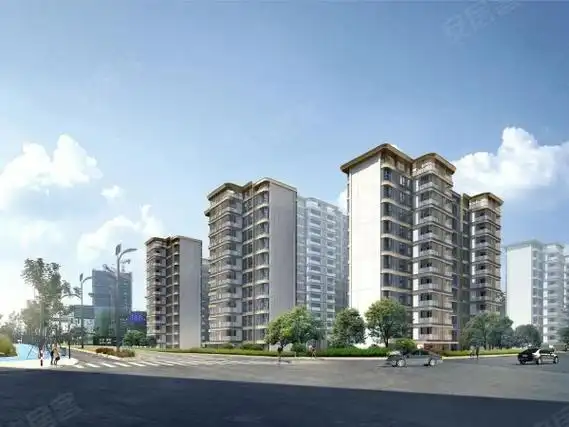 东安湖畔花园楼盘建筑物外景