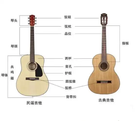 新手必须要知道的这些知识 ,认识吉他结构,并且摆放坐姿 不定期的更新