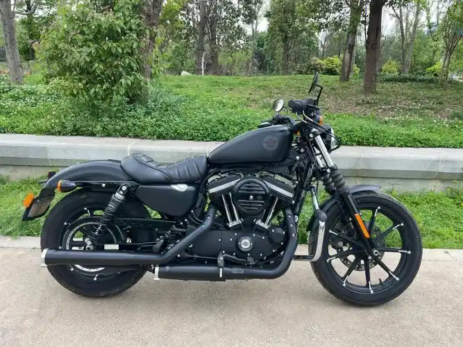 哈雷883硬汉