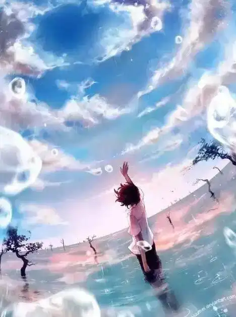 麻烦给我几张动漫挥手告别的背影图片