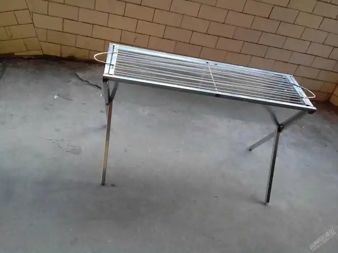 自制烧烤炉,冬天到,又可以bbq了