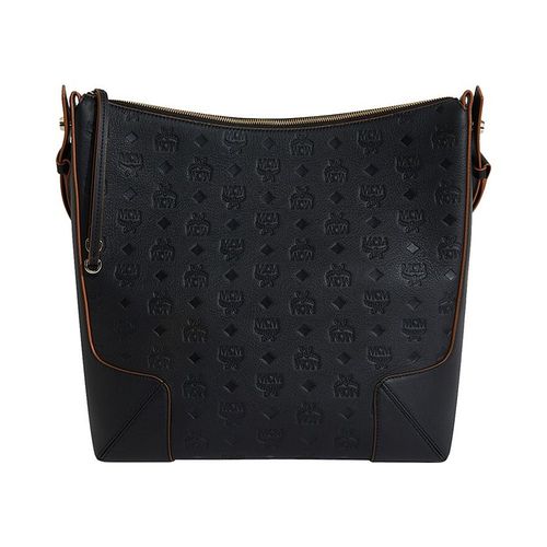 mcm2021秋冬新款女士经典logo压花大号单肩通用款女包