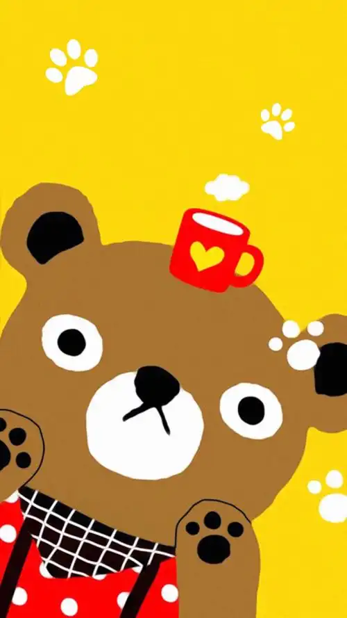 熊,锁屏. - 堆糖,美图壁纸兴趣社区