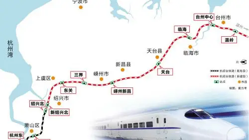 沟通杭州都市区与温台沿海城市群的快捷通道——杭绍台城际铁路