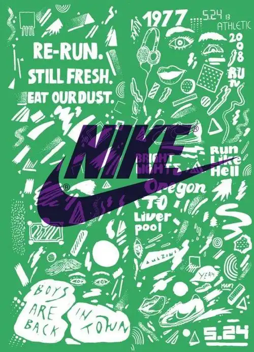 nike的海报设计那么好看要不要买一双