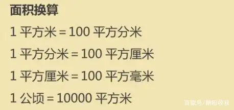 (面积单位之间的大小关系是1平方米>1平方分米>1平方厘米)常用的面积