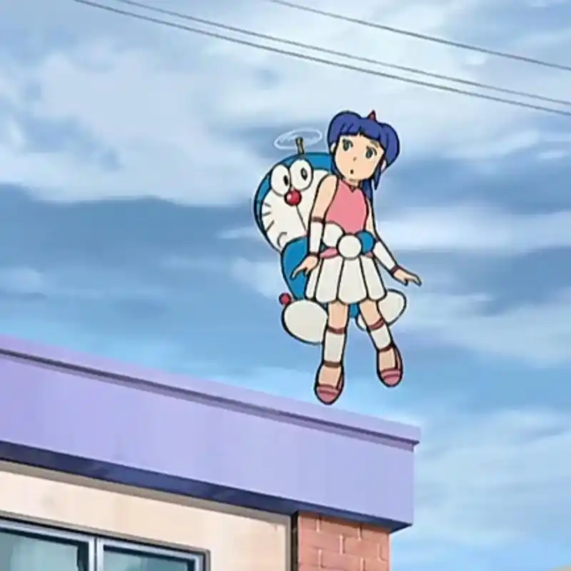 哆啦a梦 静香大雄情侣合照996978156998996978