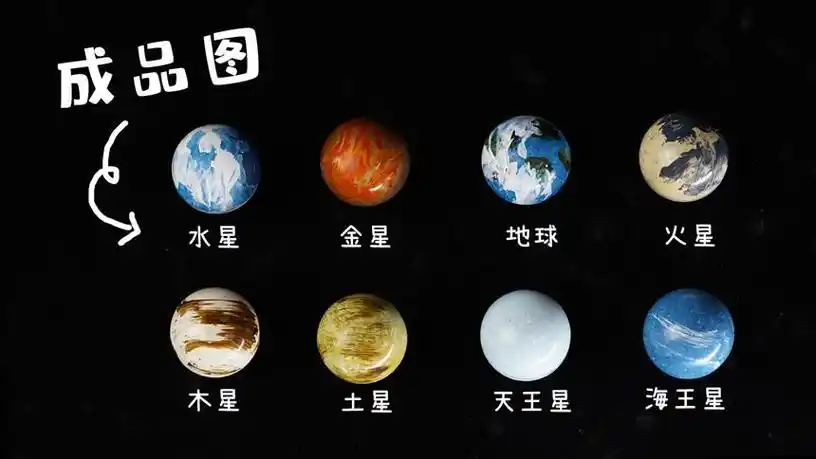 【p孃驾到】15天花2000元,用可可果做出8大行星巧克力