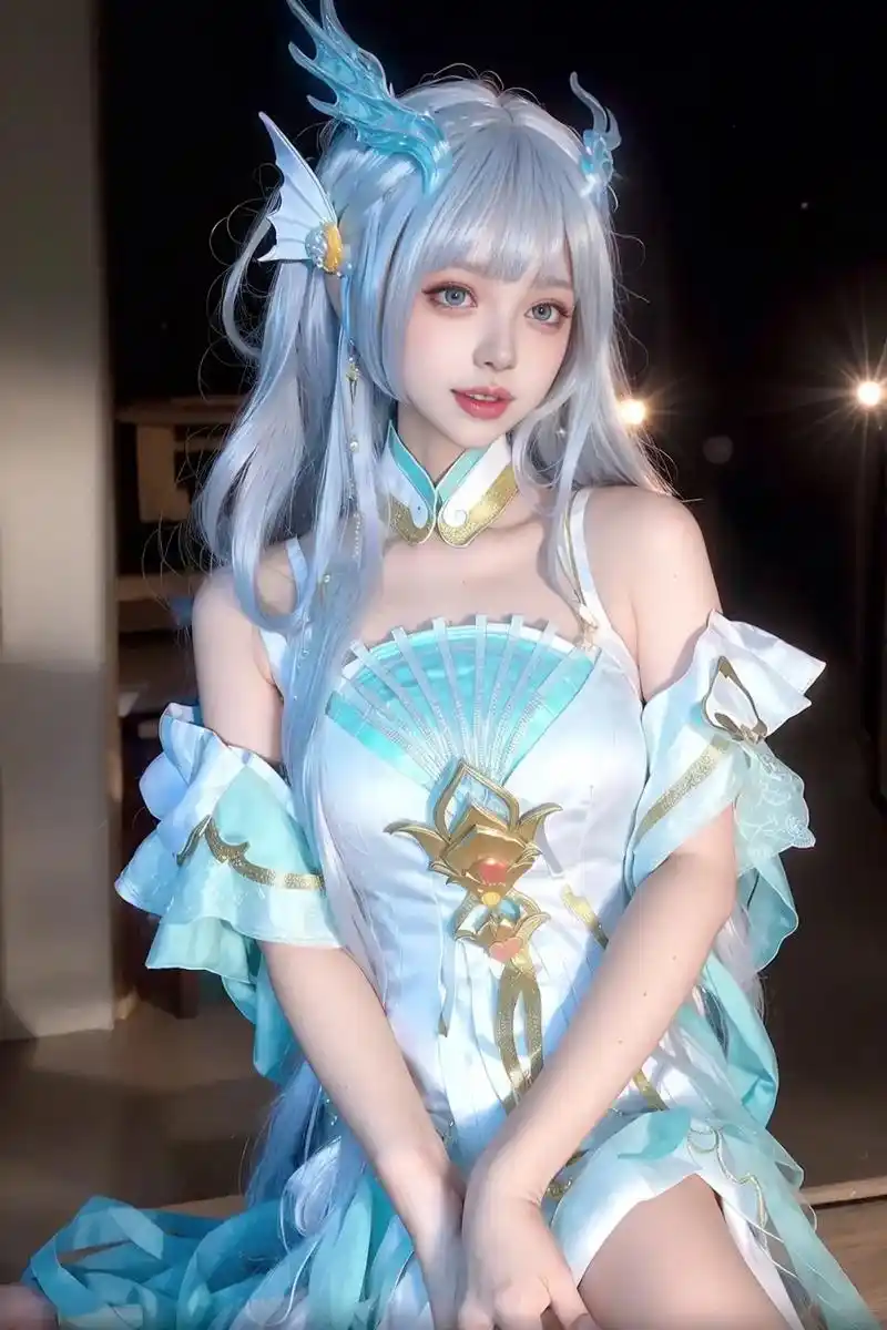 王者荣耀西施游龙清影cos