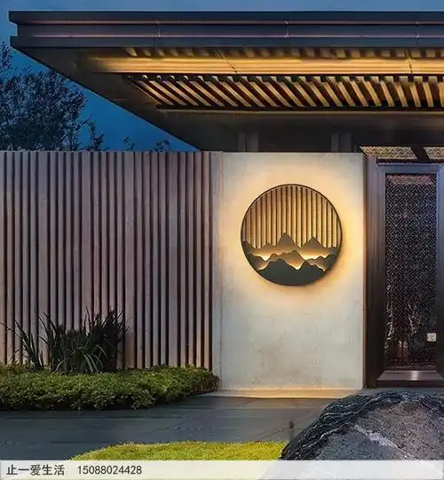 古今中外的特色景墙艺术是一种文化形态,它能赋予人