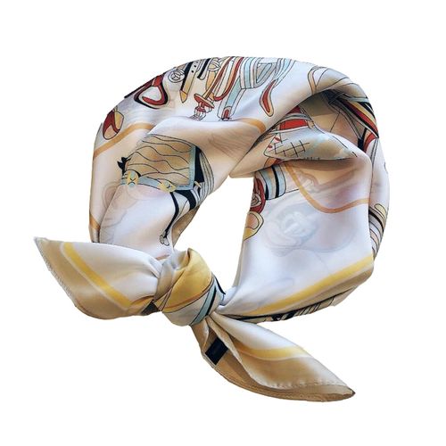 很大牌 很美!春夏秋新款丝巾韩版东大门70小方巾百搭多功能领巾